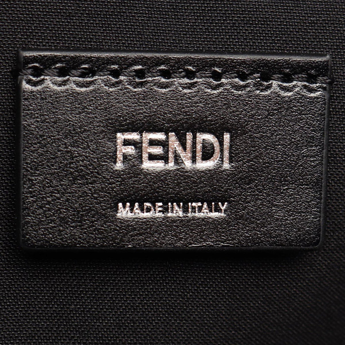 Fendi FF Nylon and Leather Backpack