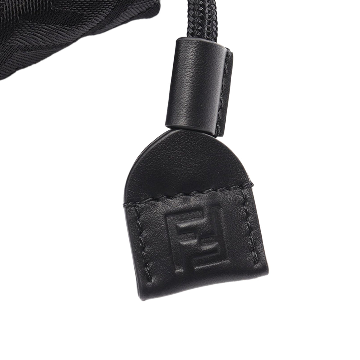 Fendi FF Nylon and Leather Backpack