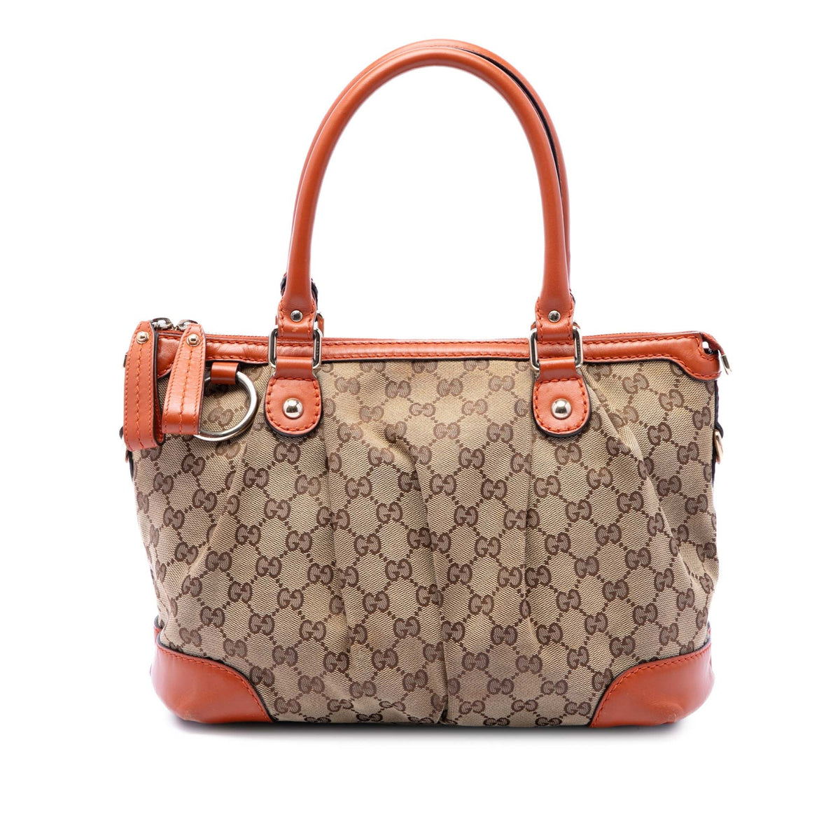 Gucci GG Canvas Sukey Satchel