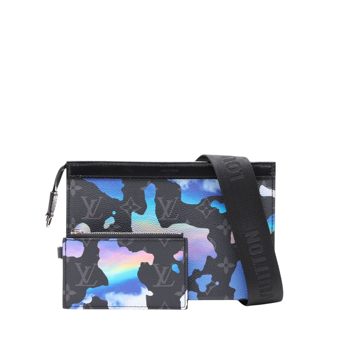 Louis Vuitton Monogram Eclipse Sunrise Gaston Wearable Wallet
