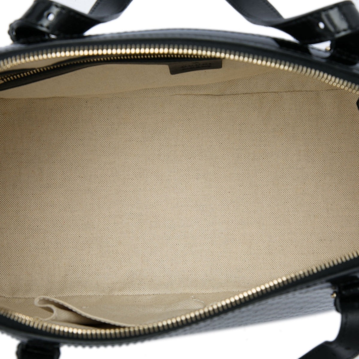 Gucci Large Microguccissima Patent Nice Dome Satchel