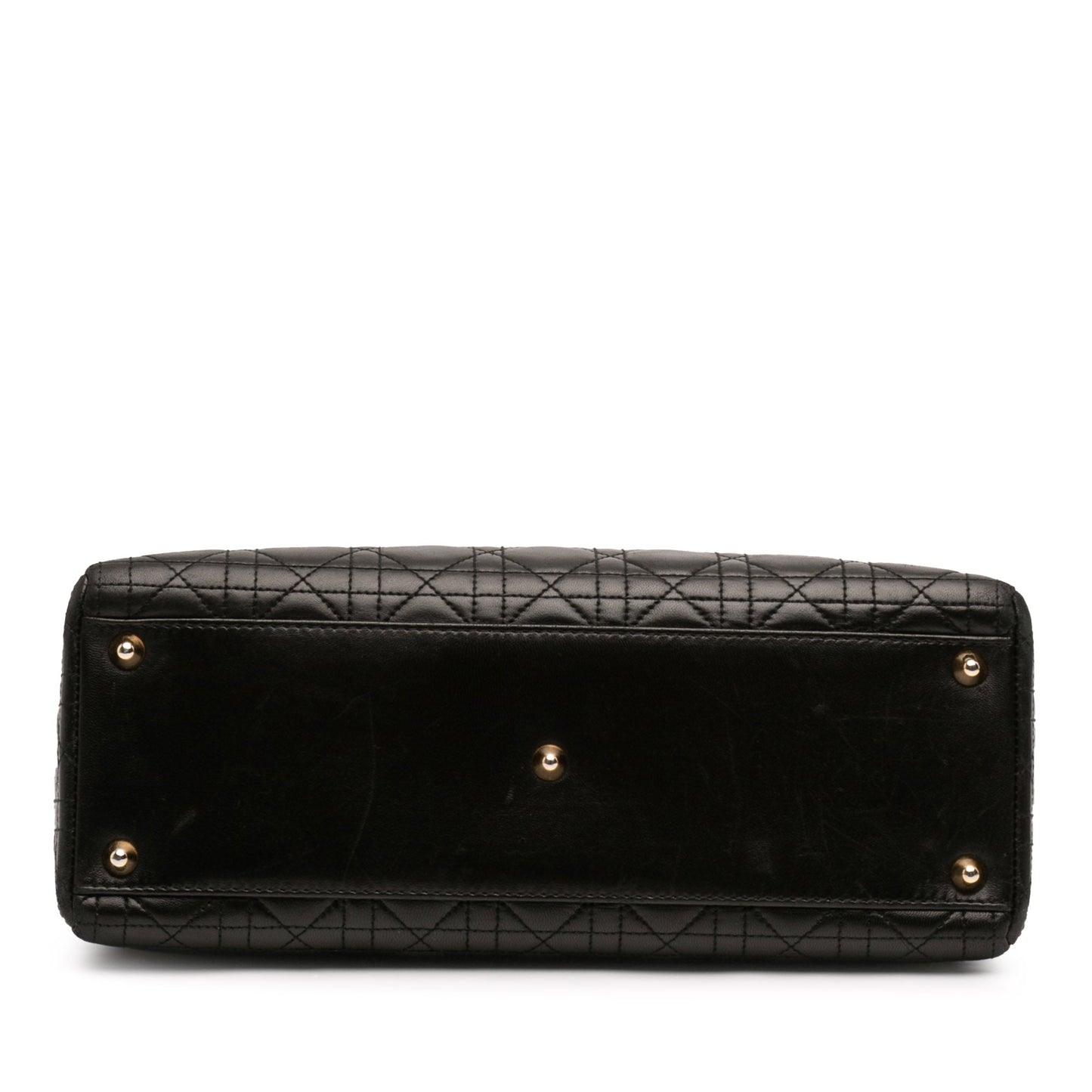 Dior Large Lambskin Cannage Lady Dior