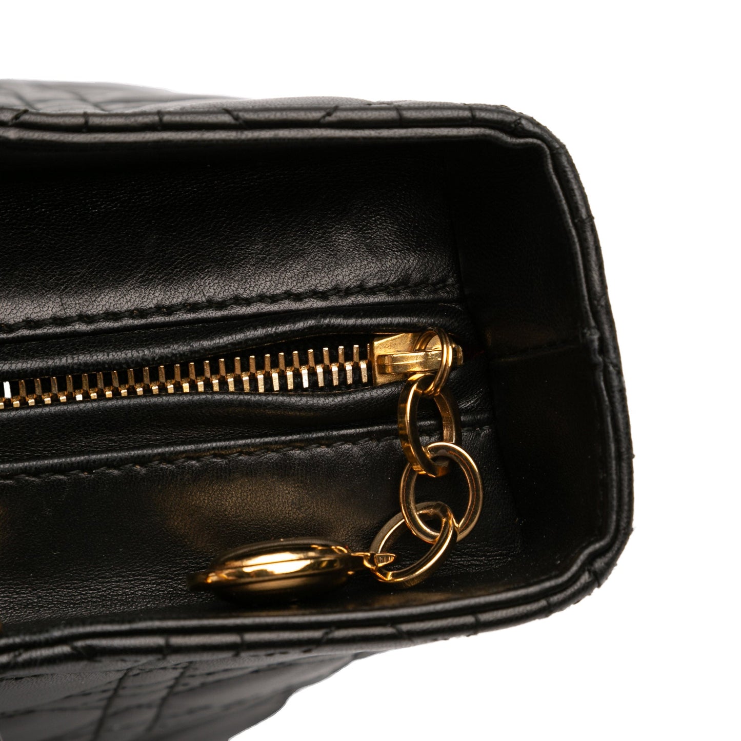 Dior Large Lambskin Cannage Lady Dior