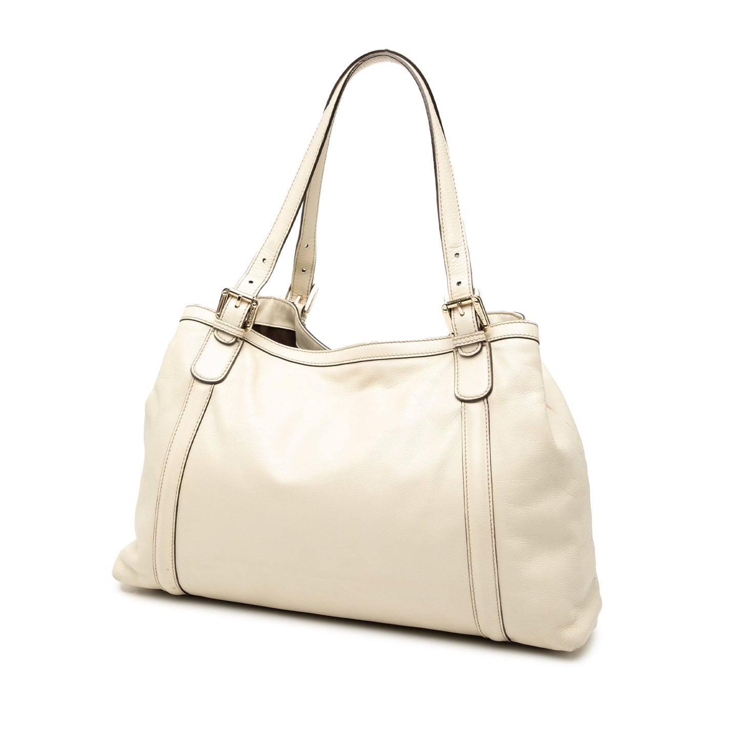 Gucci Leather Dialux Britt Tote