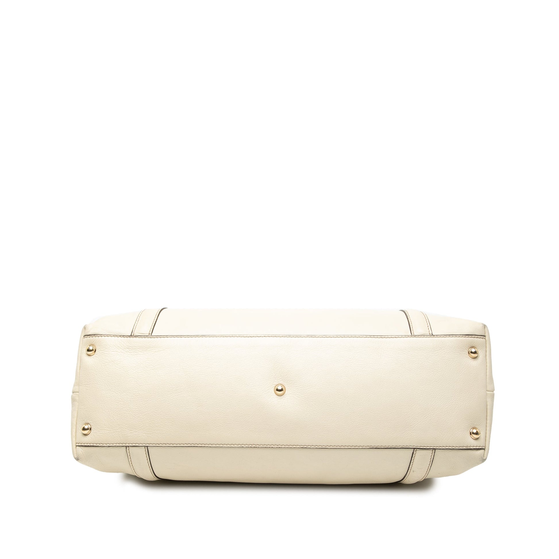 Gucci Leather Dialux Britt Tote