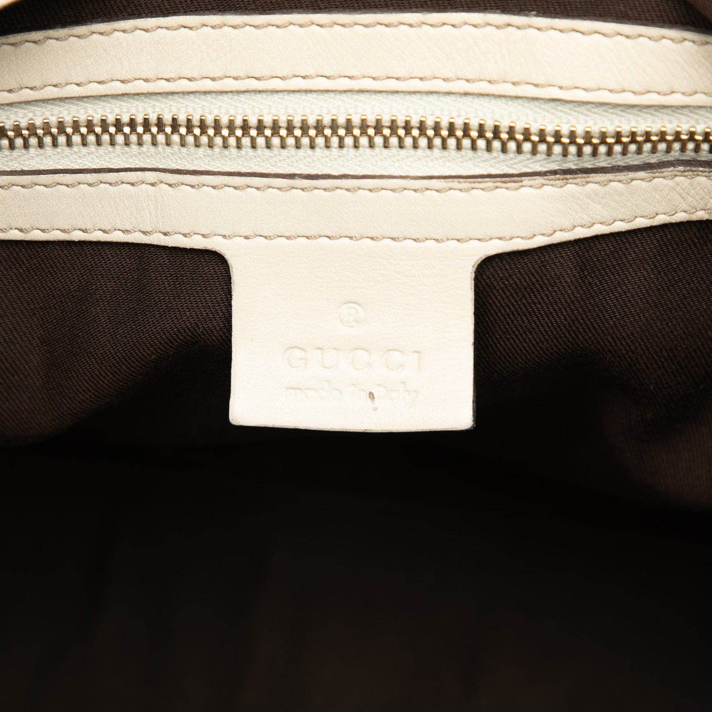 Gucci Leather Dialux Britt Tote