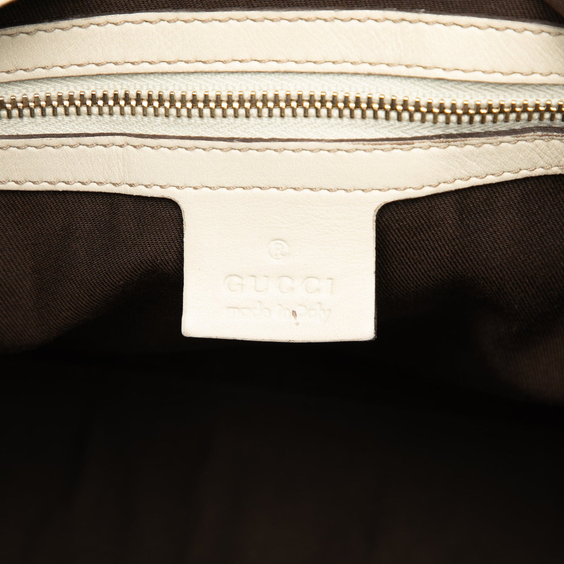 Gucci Leather Dialux Britt Tote