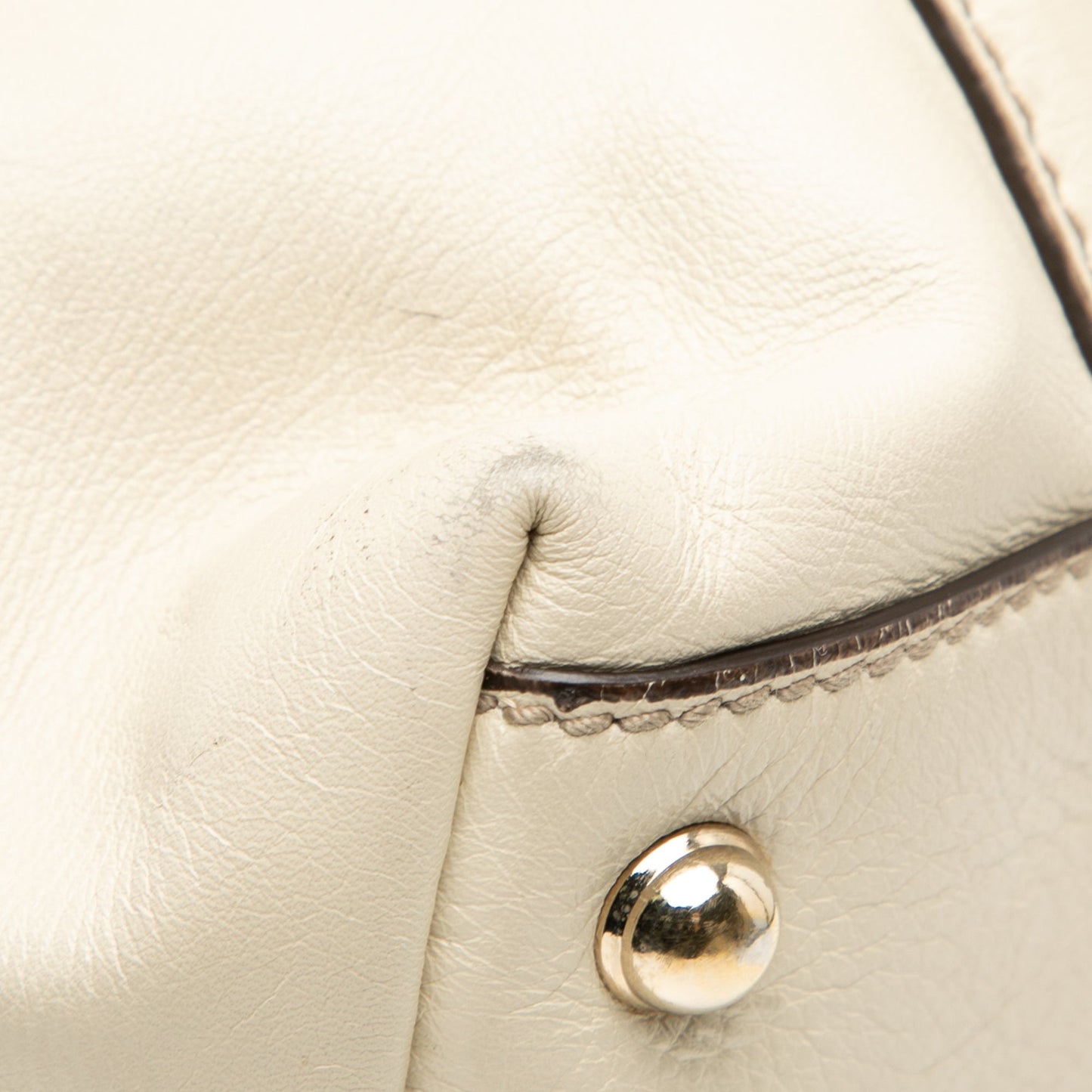 Gucci Leather Dialux Britt Tote