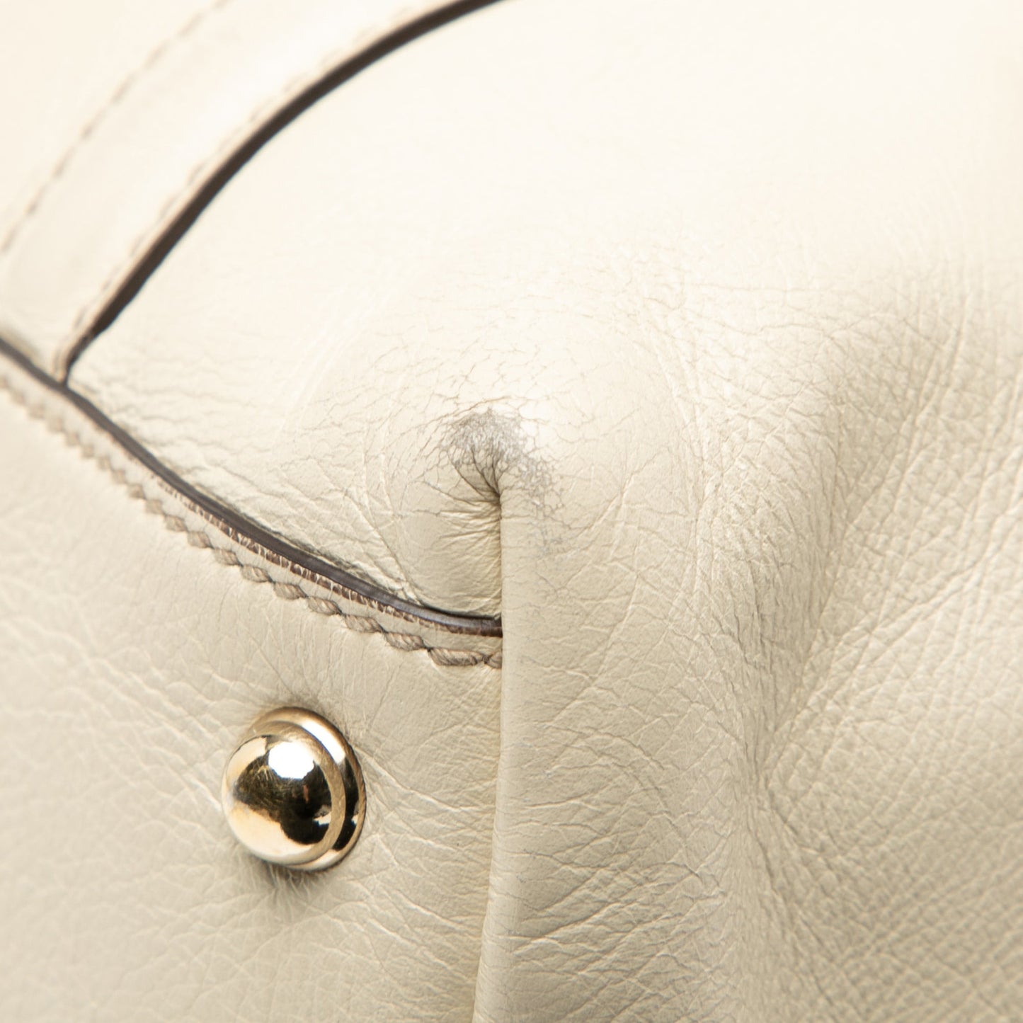Gucci Leather Dialux Britt Tote