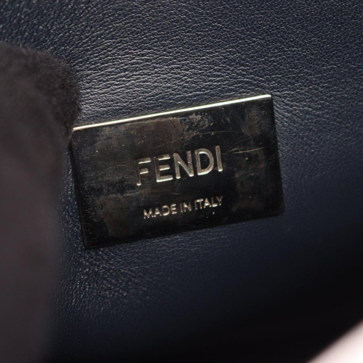 Fendi Large Leather Peekaboo Essential Satchel
