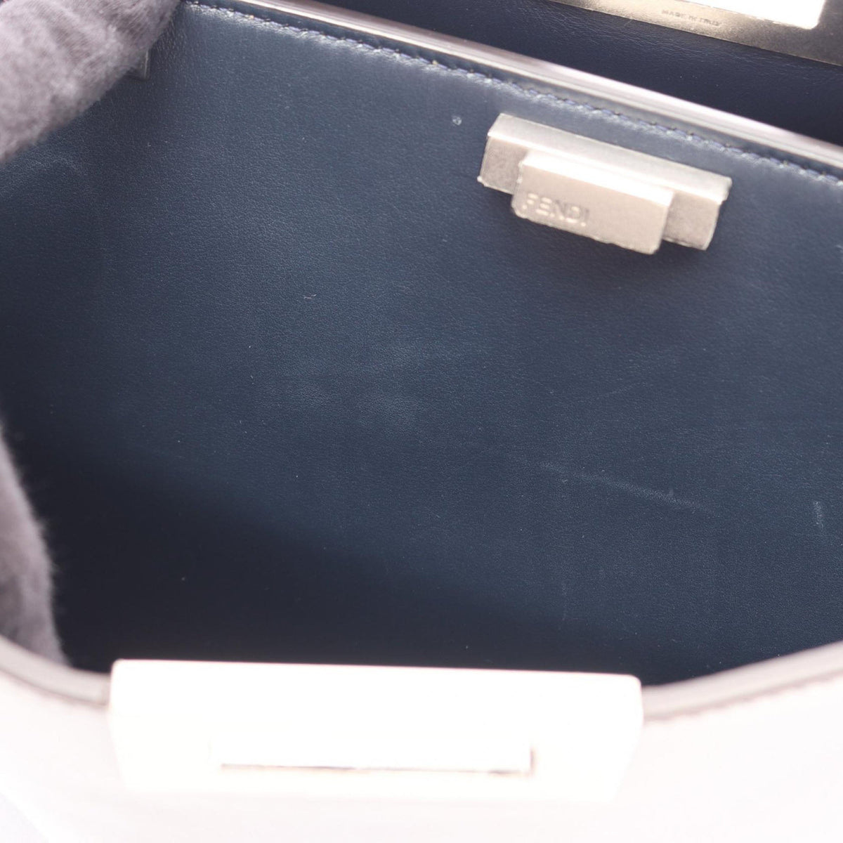 Fendi Large Leather Peekaboo Essential Satchel