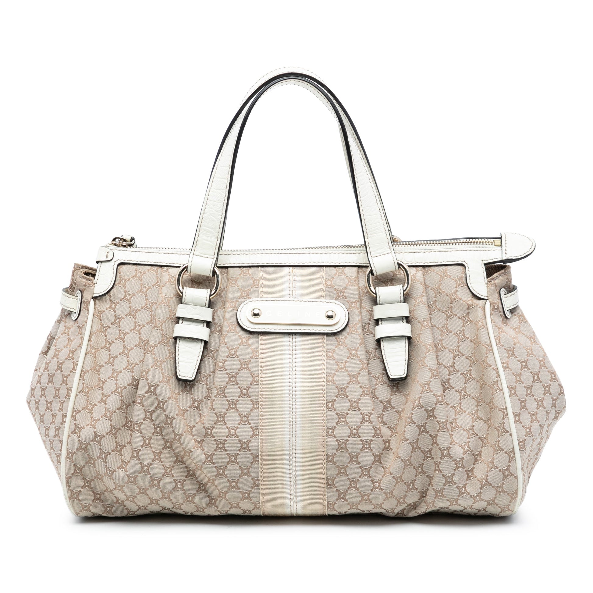 Celine Macadam Canvas Handbag
