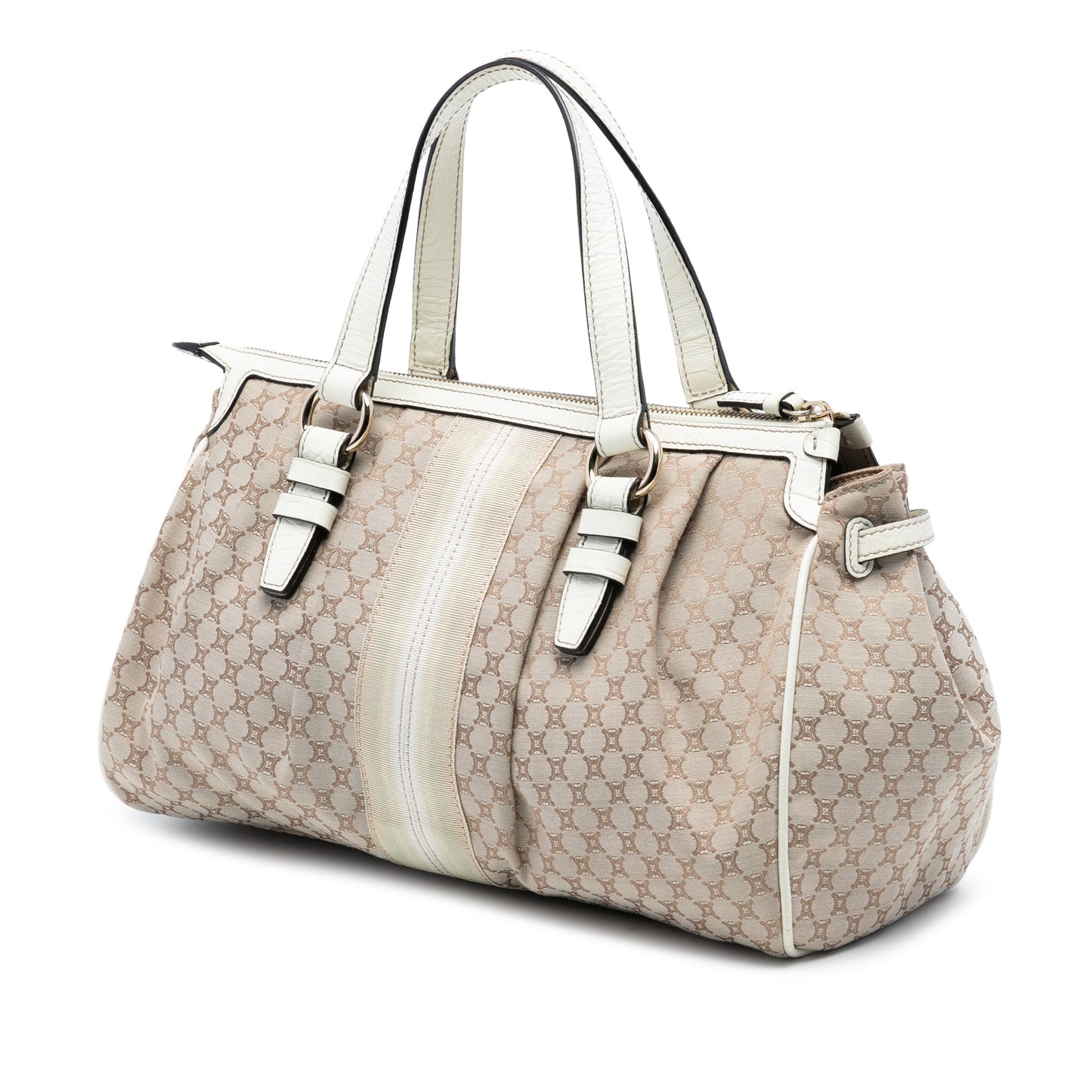 Celine Macadam Canvas Handbag