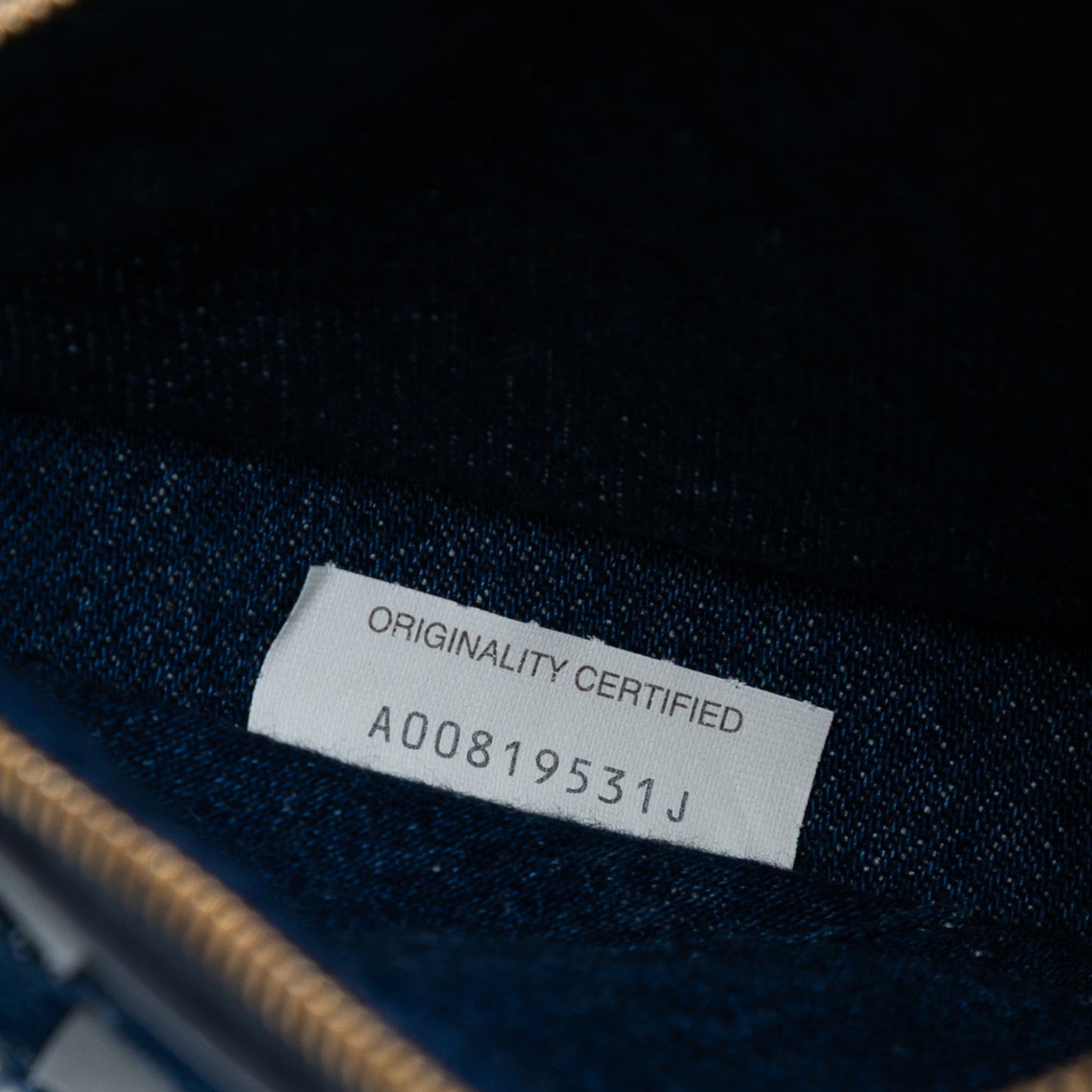 Bottega Veneta Mini Leather and Denim Intrecciato Sunrise Hobo