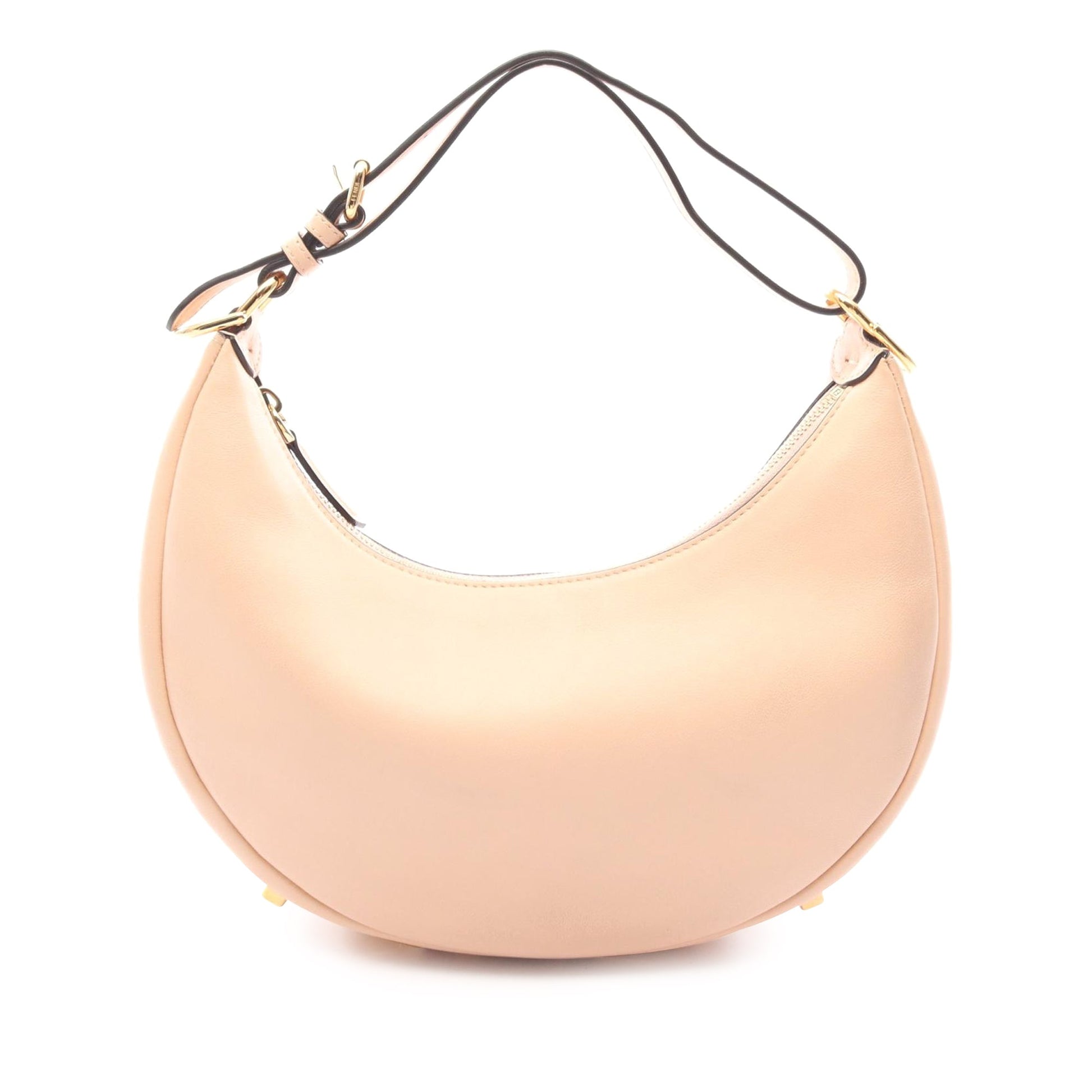 Fendi Small Leather Fendigraphy Hobo