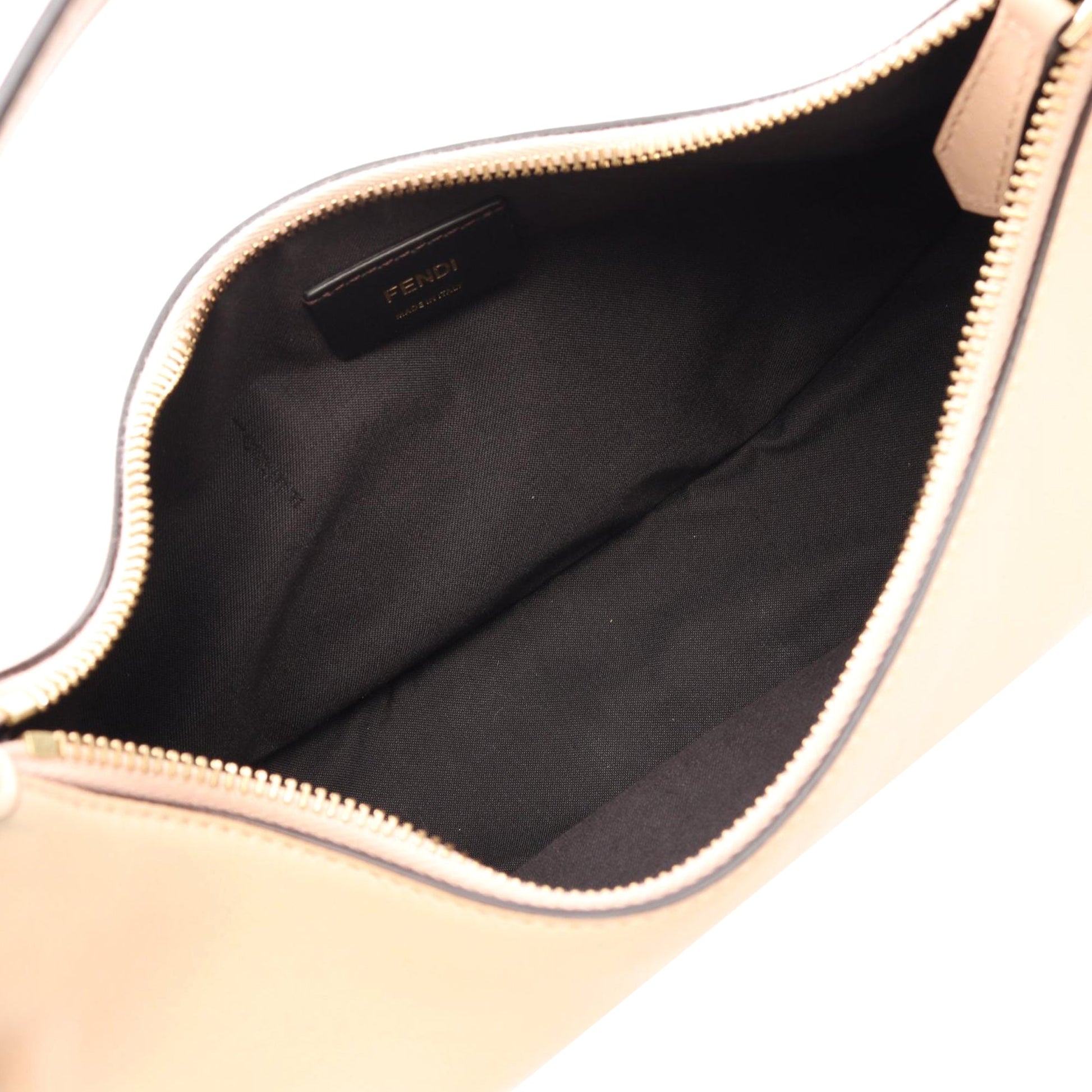 Fendi Small Leather Fendigraphy Hobo