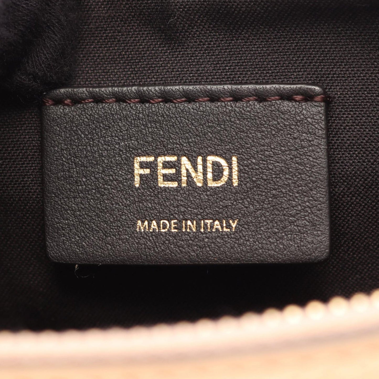 Fendi Small Leather Fendigraphy Hobo