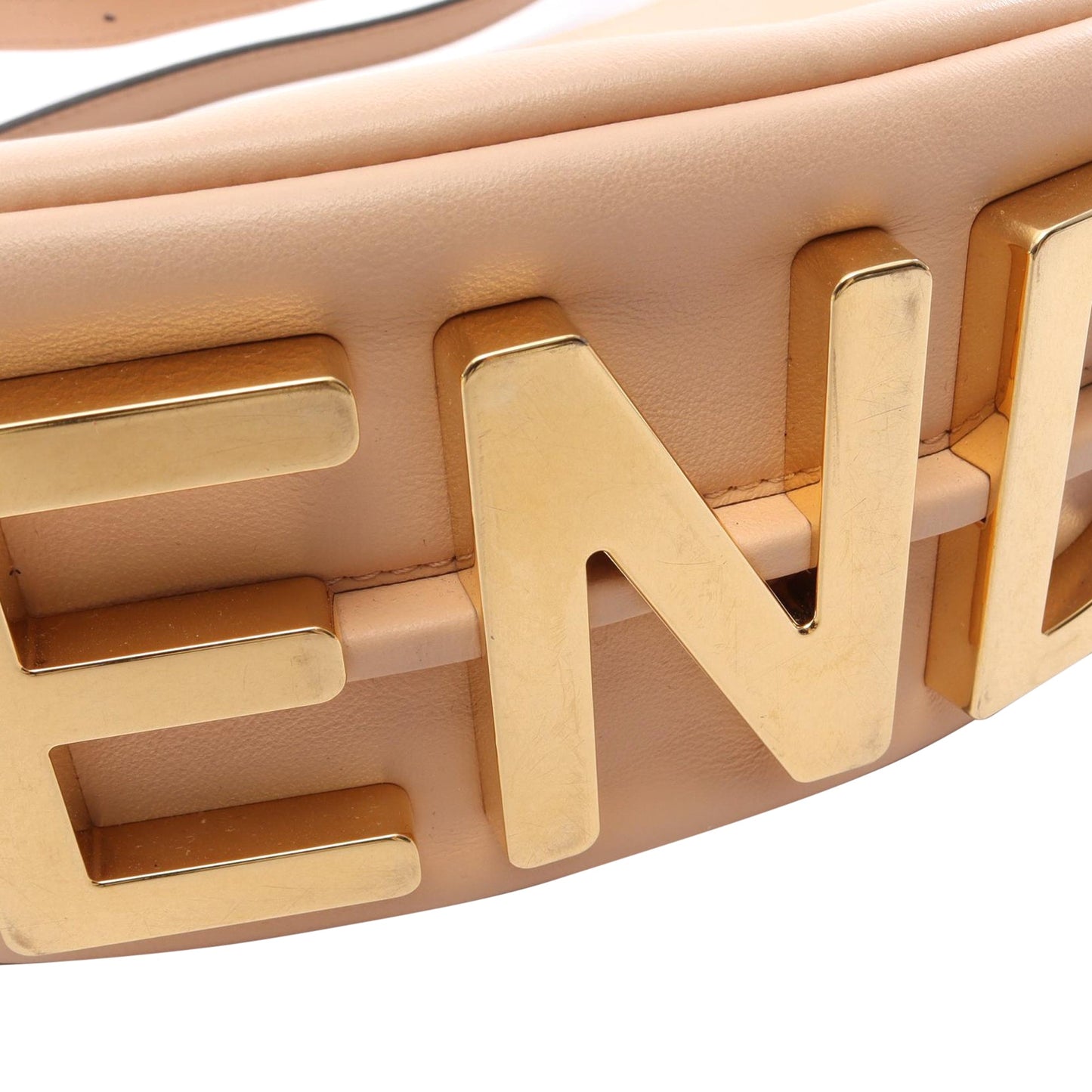 Fendi Small Leather Fendigraphy Hobo