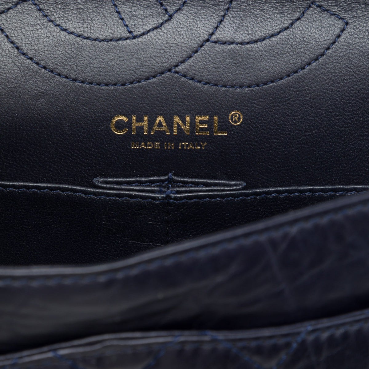 Chanel Quilted Aged Calfskin Reissue 2.55 Double Flap 226