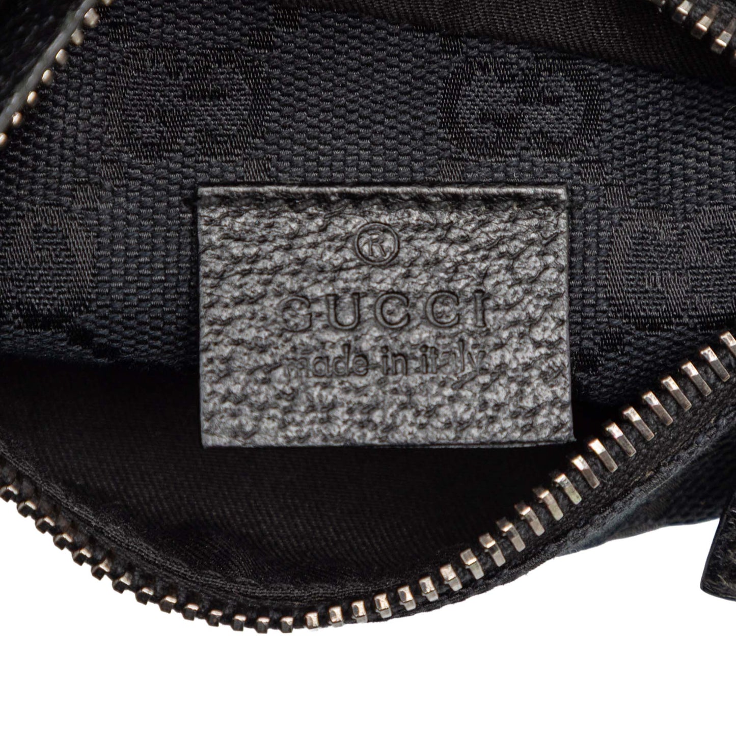 Gucci GG Canvas Double Pocket Belt Bag