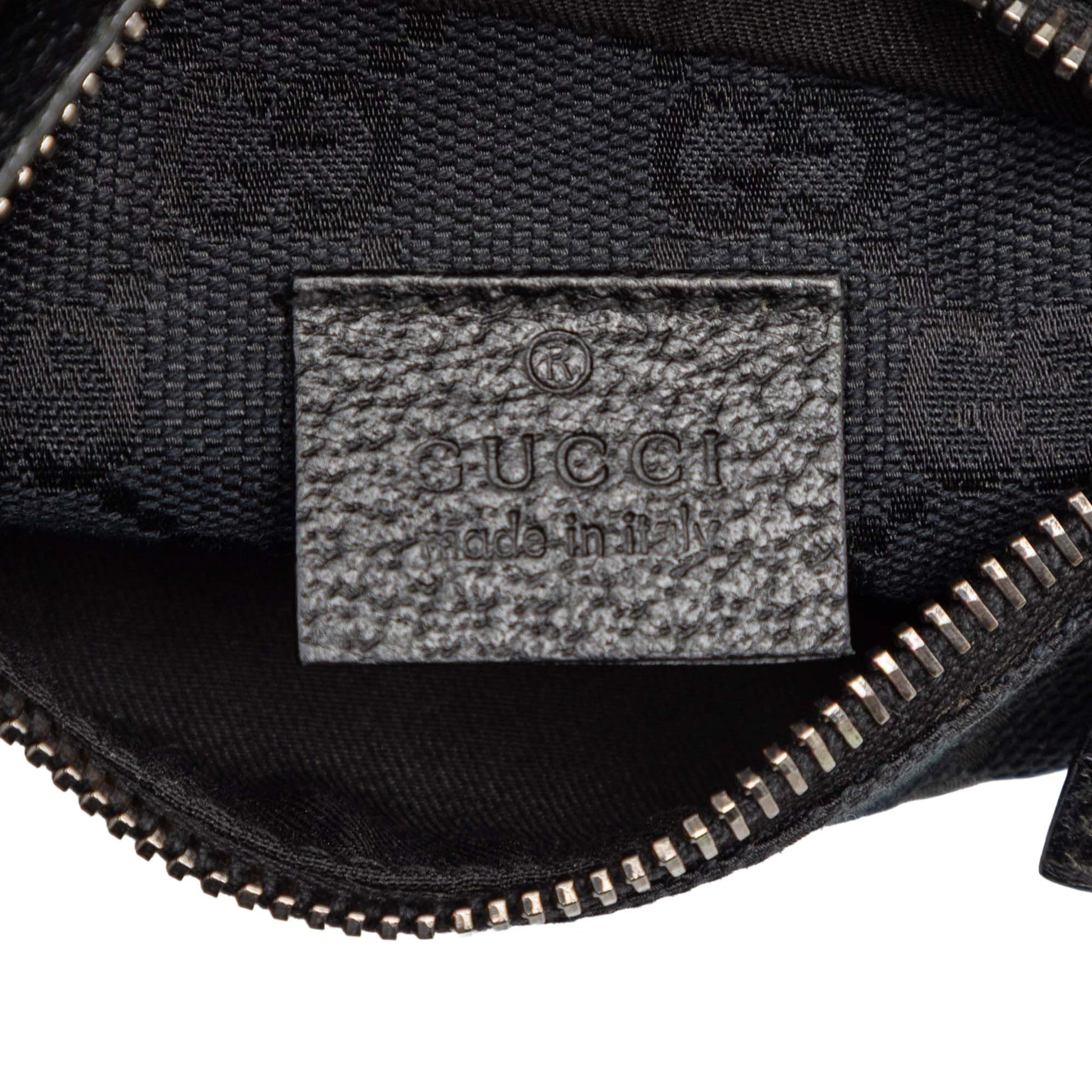 Gucci GG Canvas Double Pocket Belt Bag