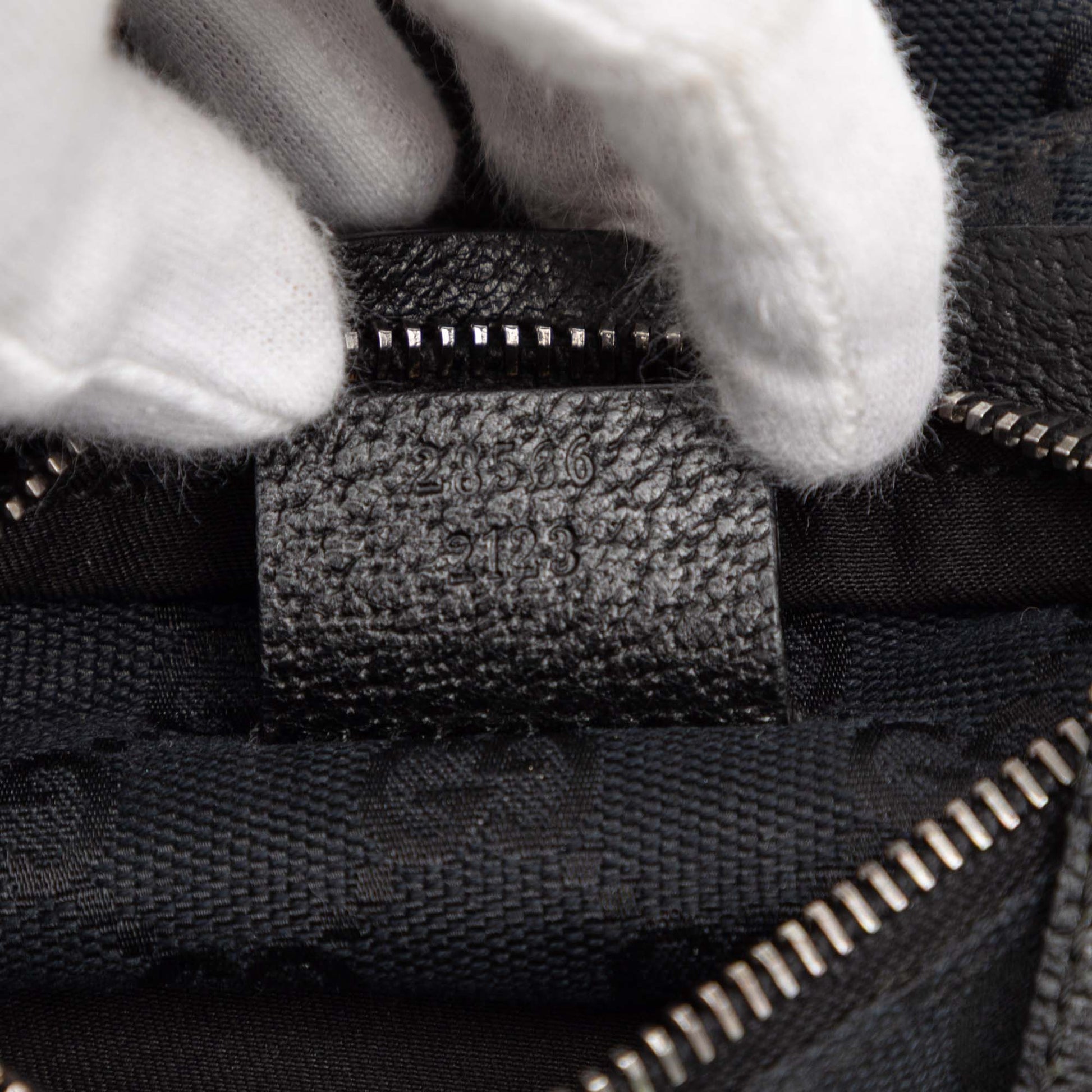 Gucci GG Canvas Double Pocket Belt Bag