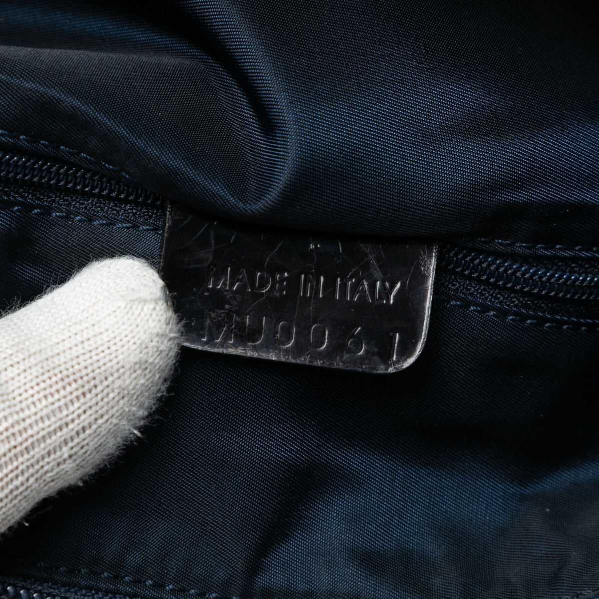 Dior Printed Denim Speedway Crossbody
