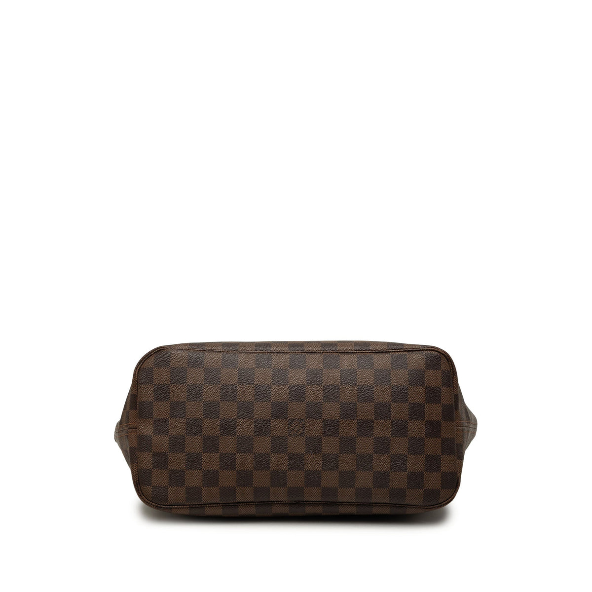 Louis Vuitton Damier Ebene Neverfull MM — Brown