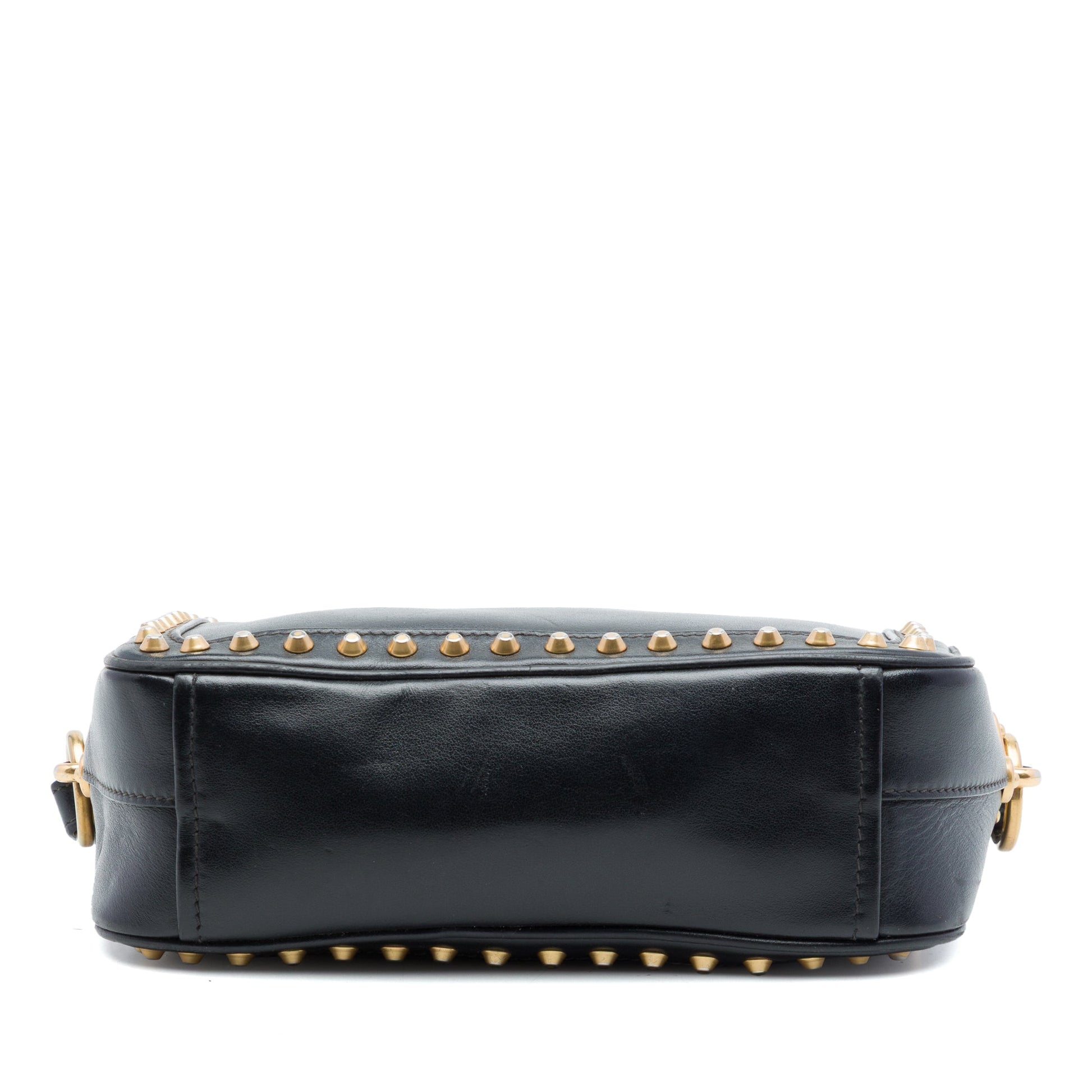 Prada City Calf Studded Camera Bag