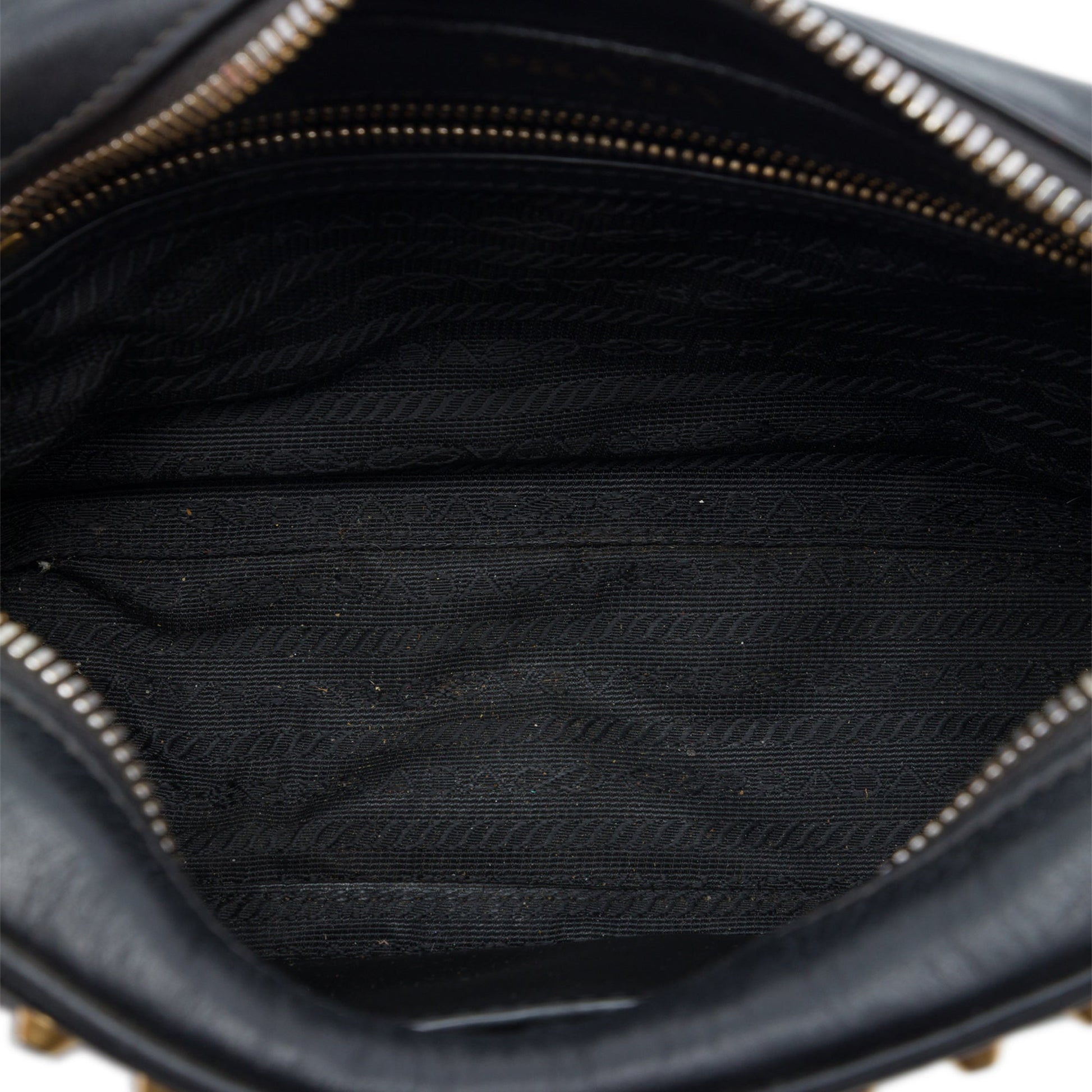 Prada City Calf Studded Camera Bag