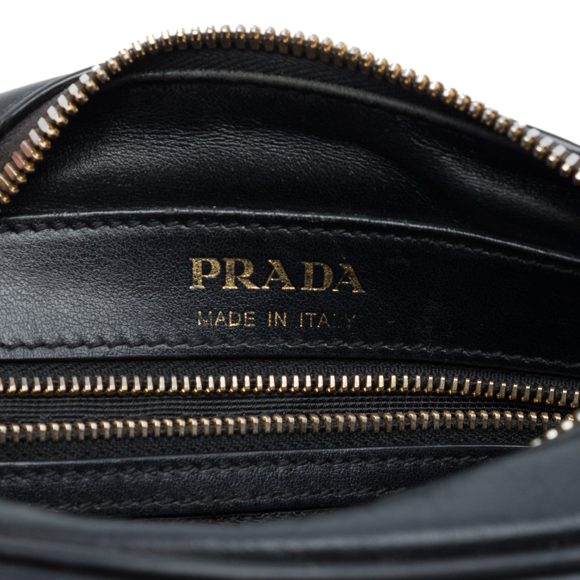 Prada City Calf Studded Camera Bag