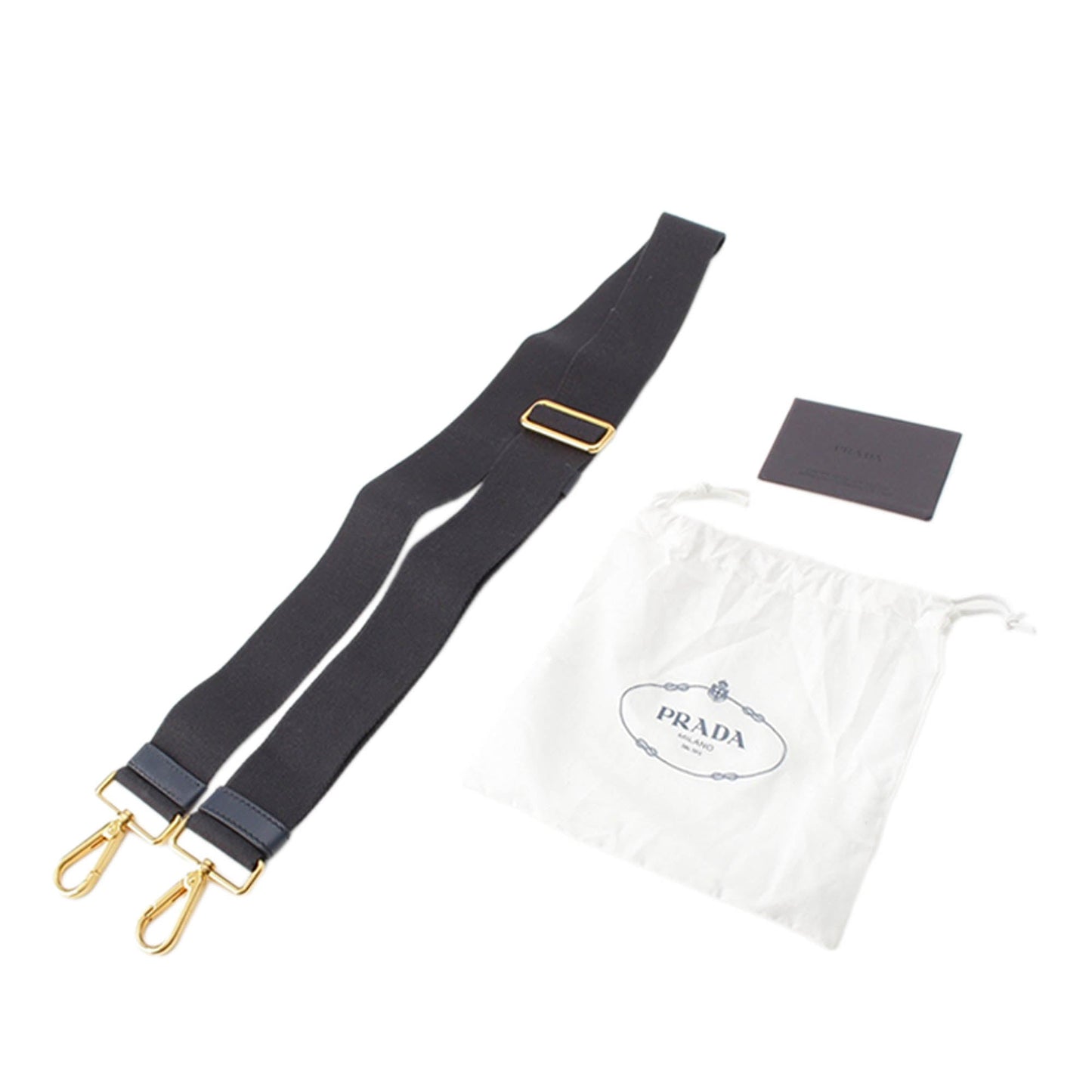 Prada Denim Canapa Logo Tote