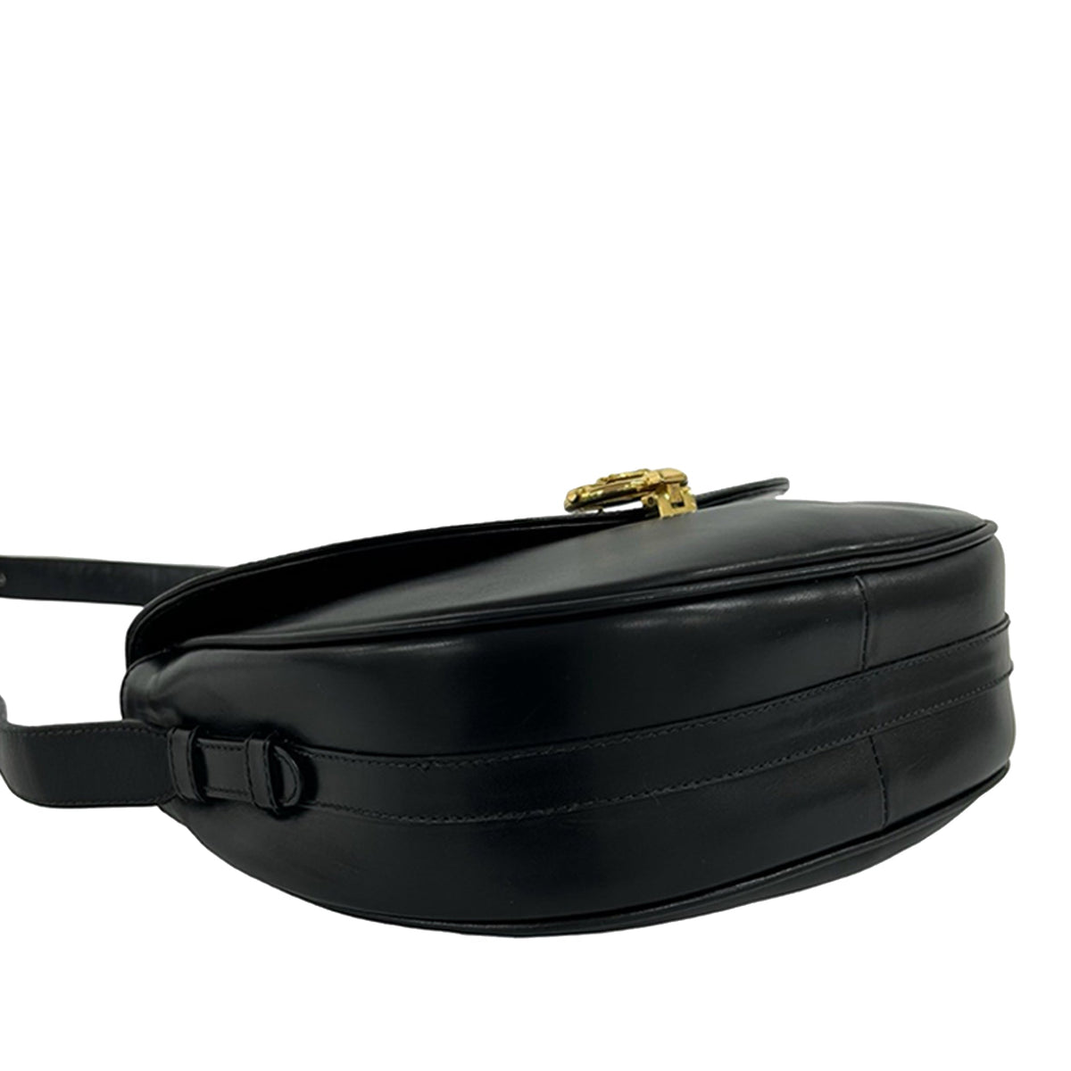 Celine Leather Carriage Crossbody
