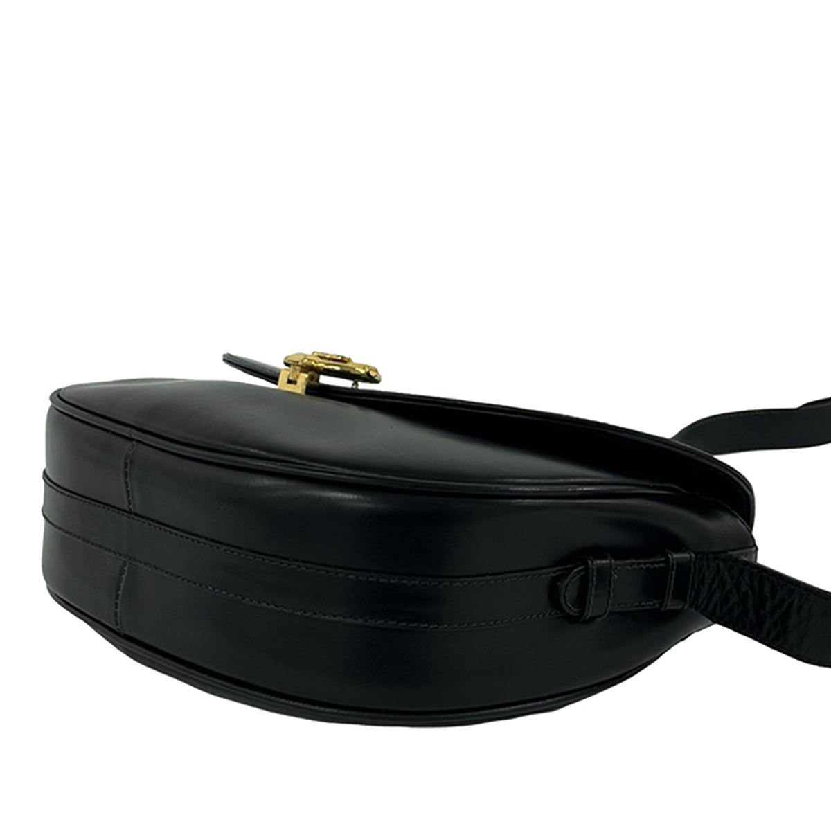 Celine Leather Carriage Crossbody
