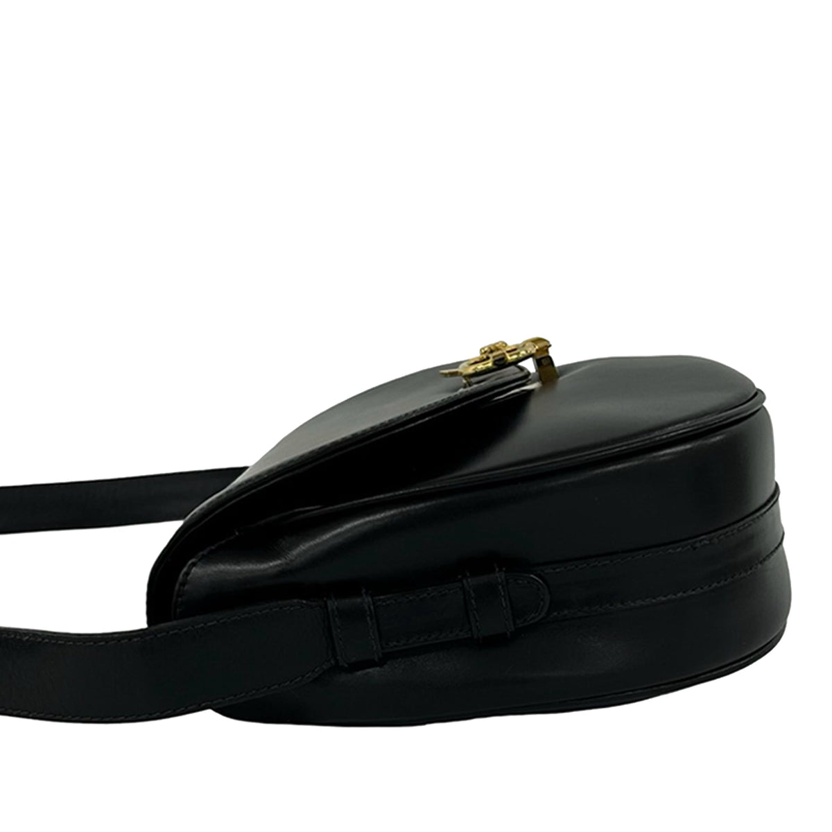 Celine Leather Carriage Crossbody