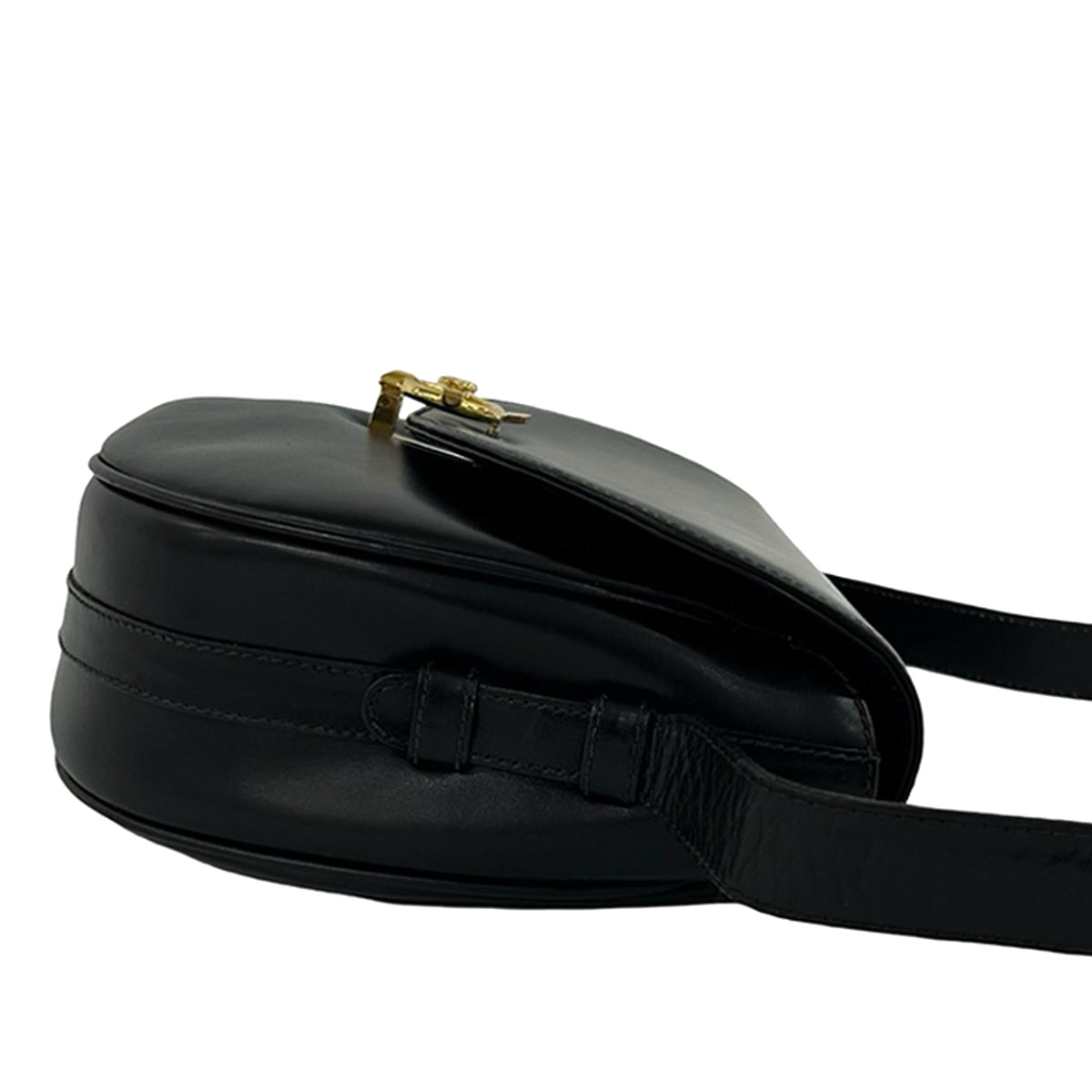 Celine Leather Carriage Crossbody