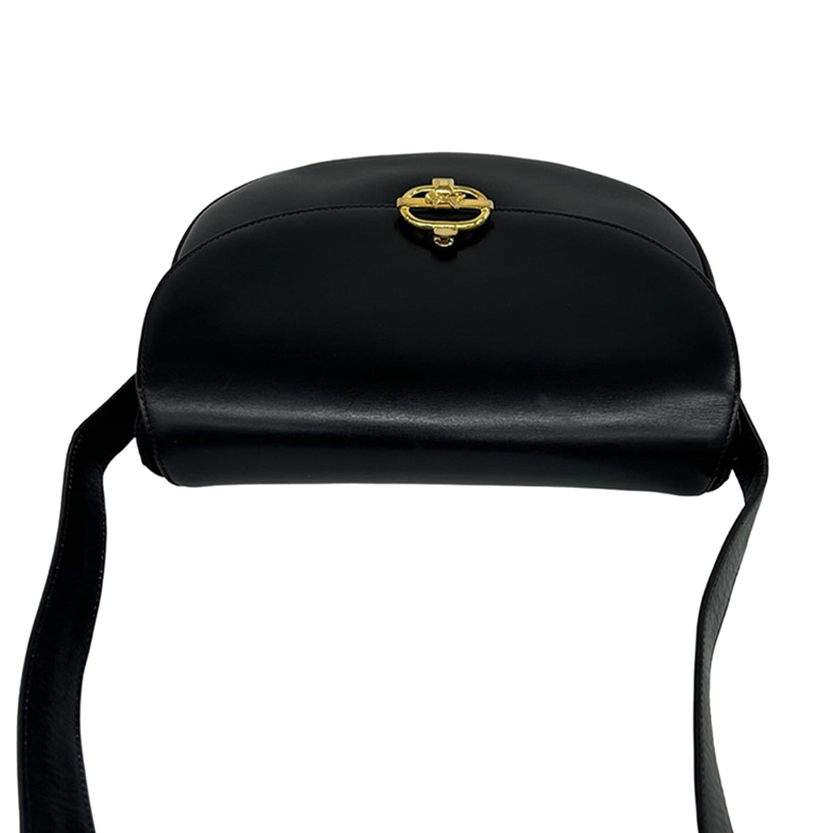 Celine Leather Carriage Crossbody