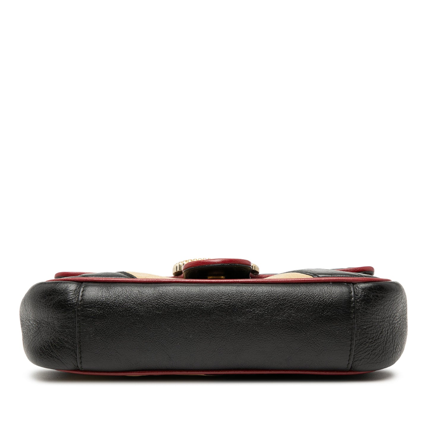 Gucci Small GG Marmont Matelasse Diagonal Leather Torchon Shoulder Bag