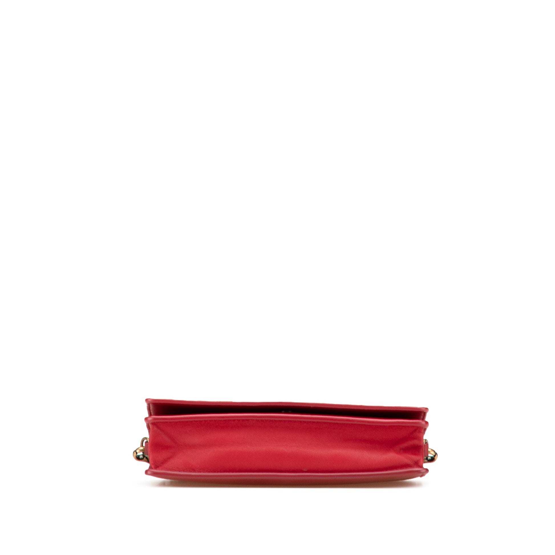 Bottega Veneta Nappa Intrecciato Wallet On Chain