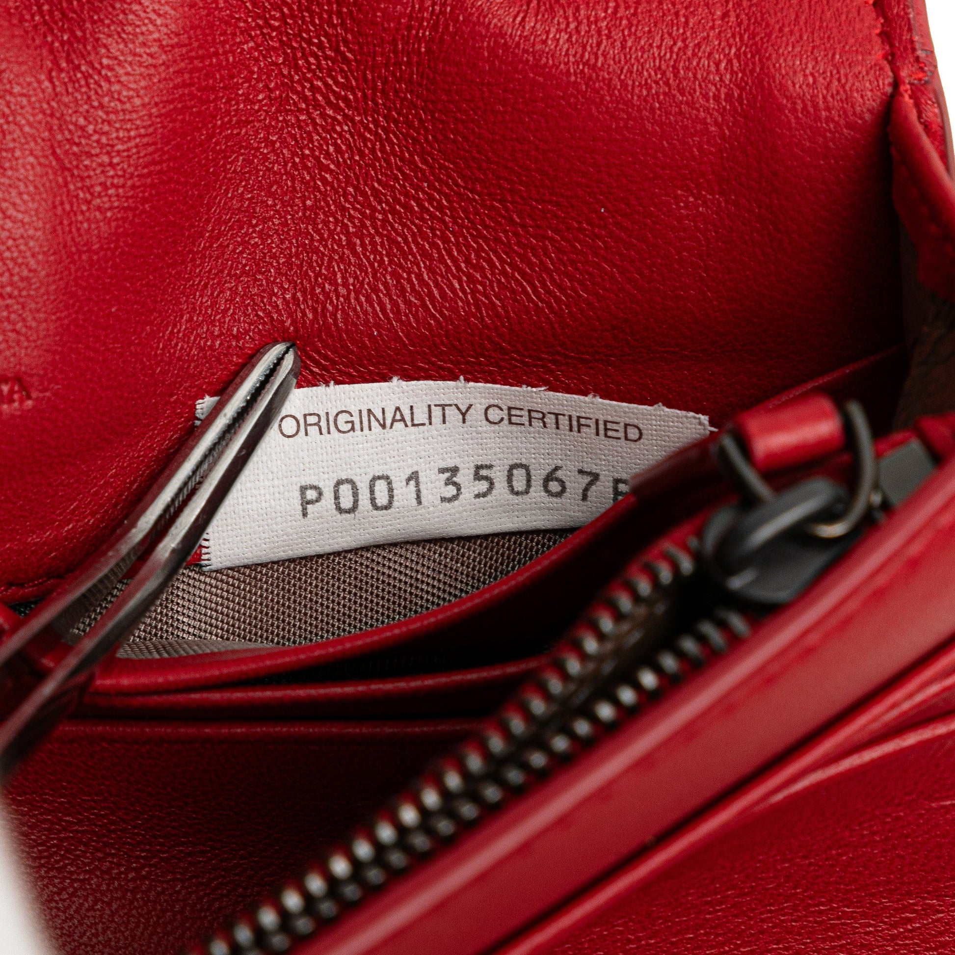 Bottega Veneta Nappa Intrecciato Wallet On Chain