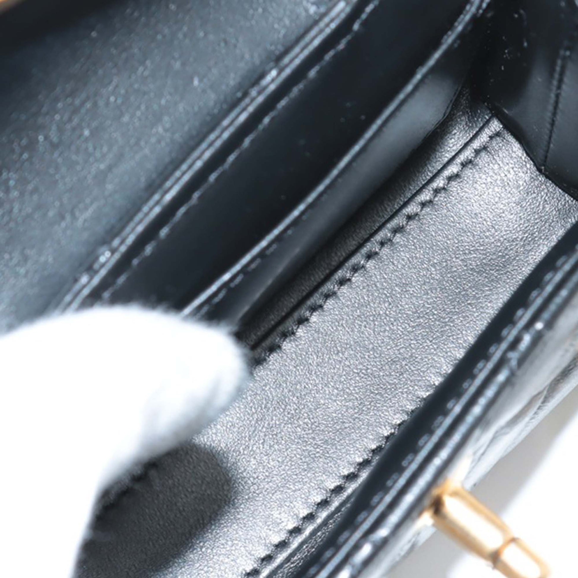 Chanel Mini Nano Aged Calfskin Kelly Shopper Bag