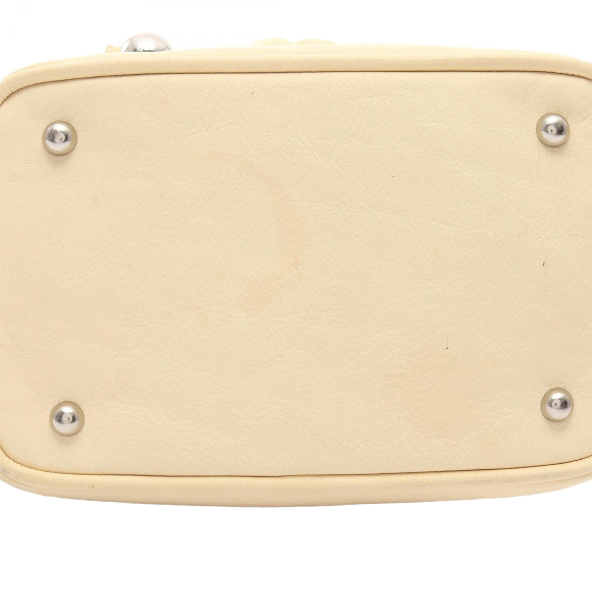 Chloé Leather Knot Handbag — Beige