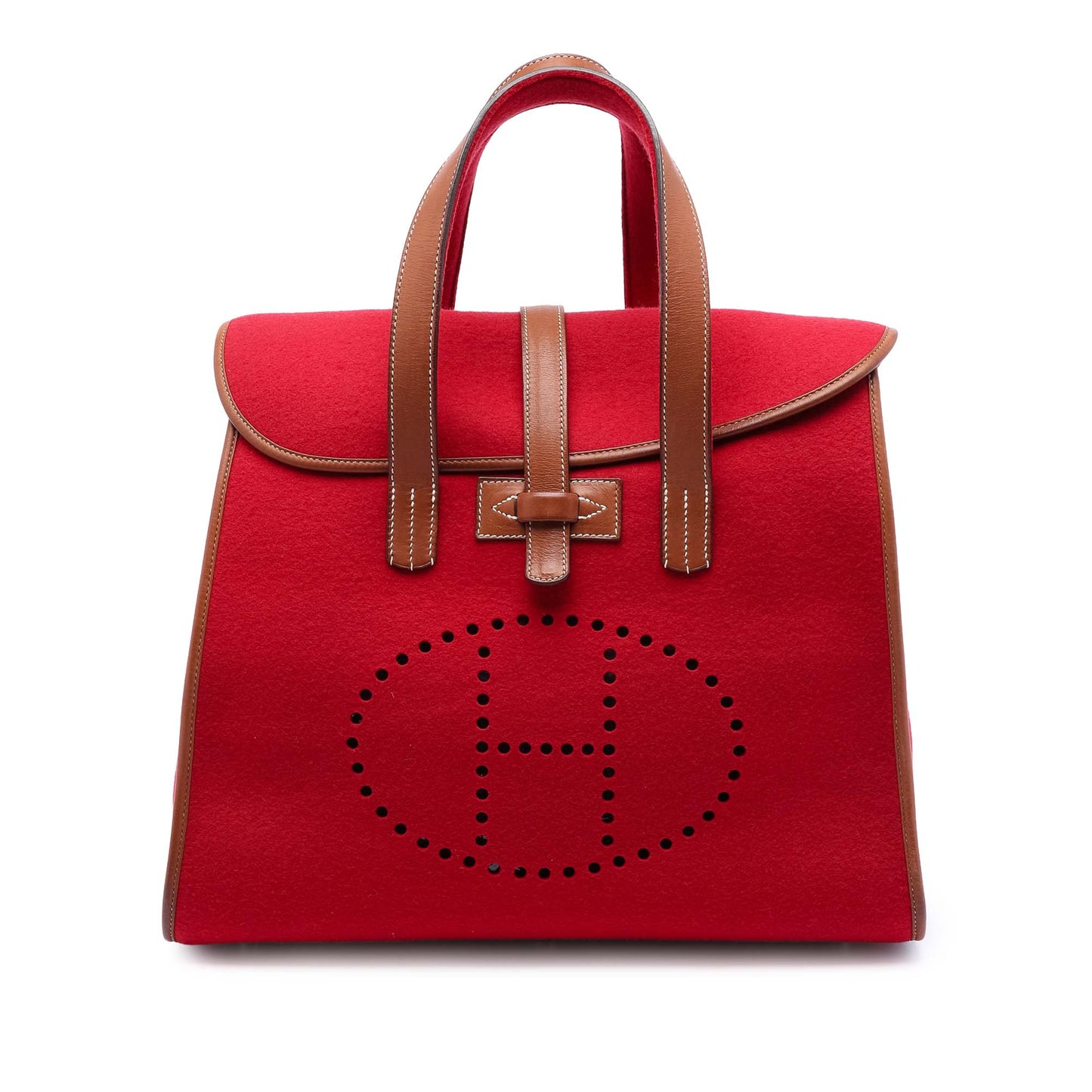 HermÃ¨s Felt and Barenia Feu2Dou