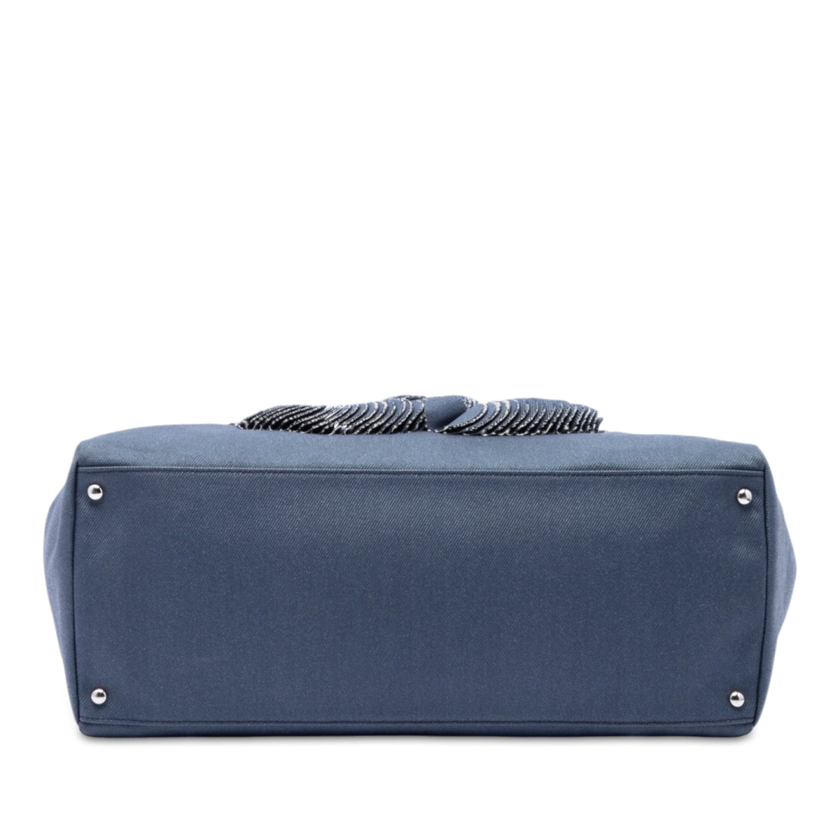 Chanel CC Denim Disc Tote