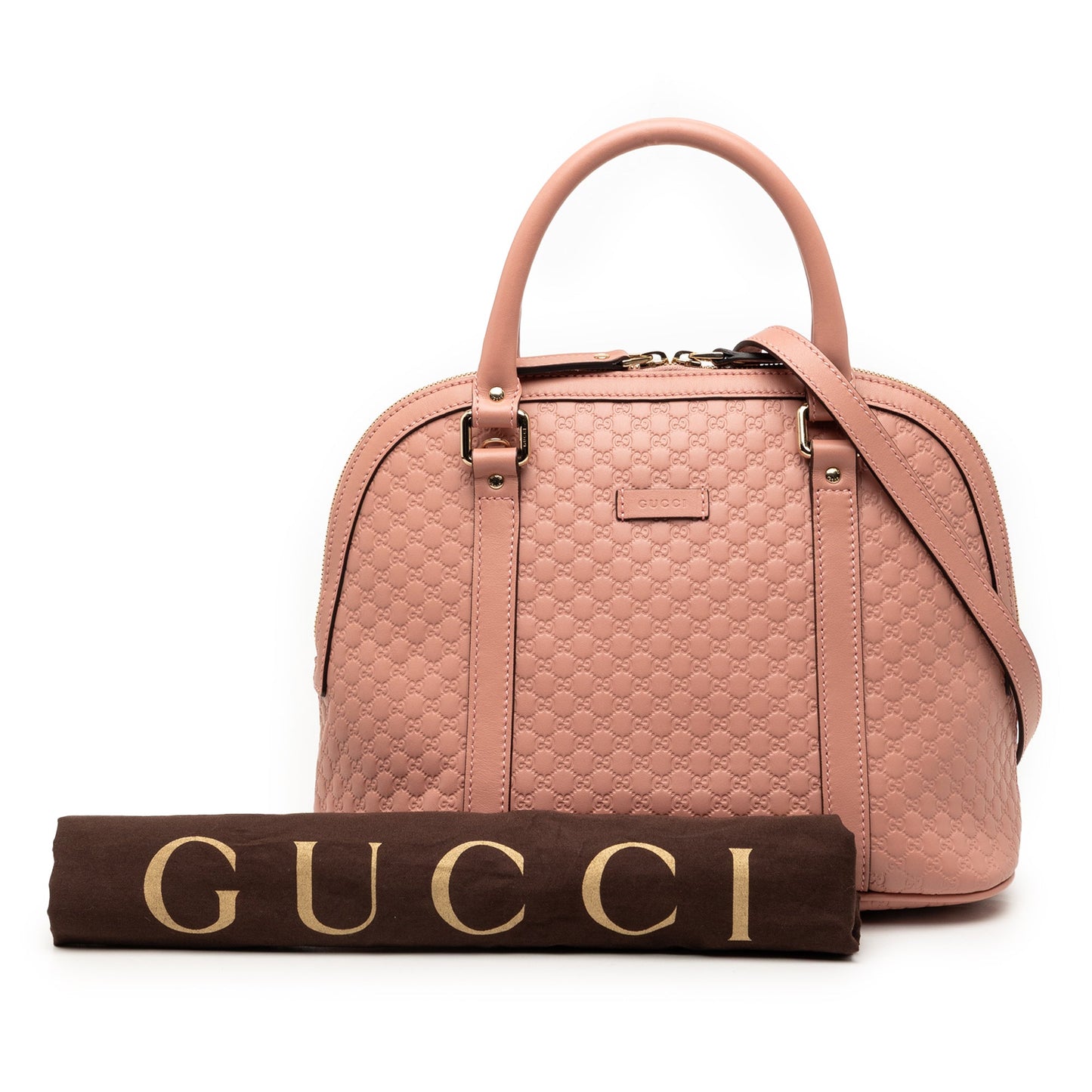 Gucci Medium Microguccissima Dome Satchel