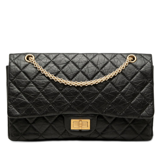 Chanel Quilted Aged Calfskin Reissue 2.55 Double Flap 227