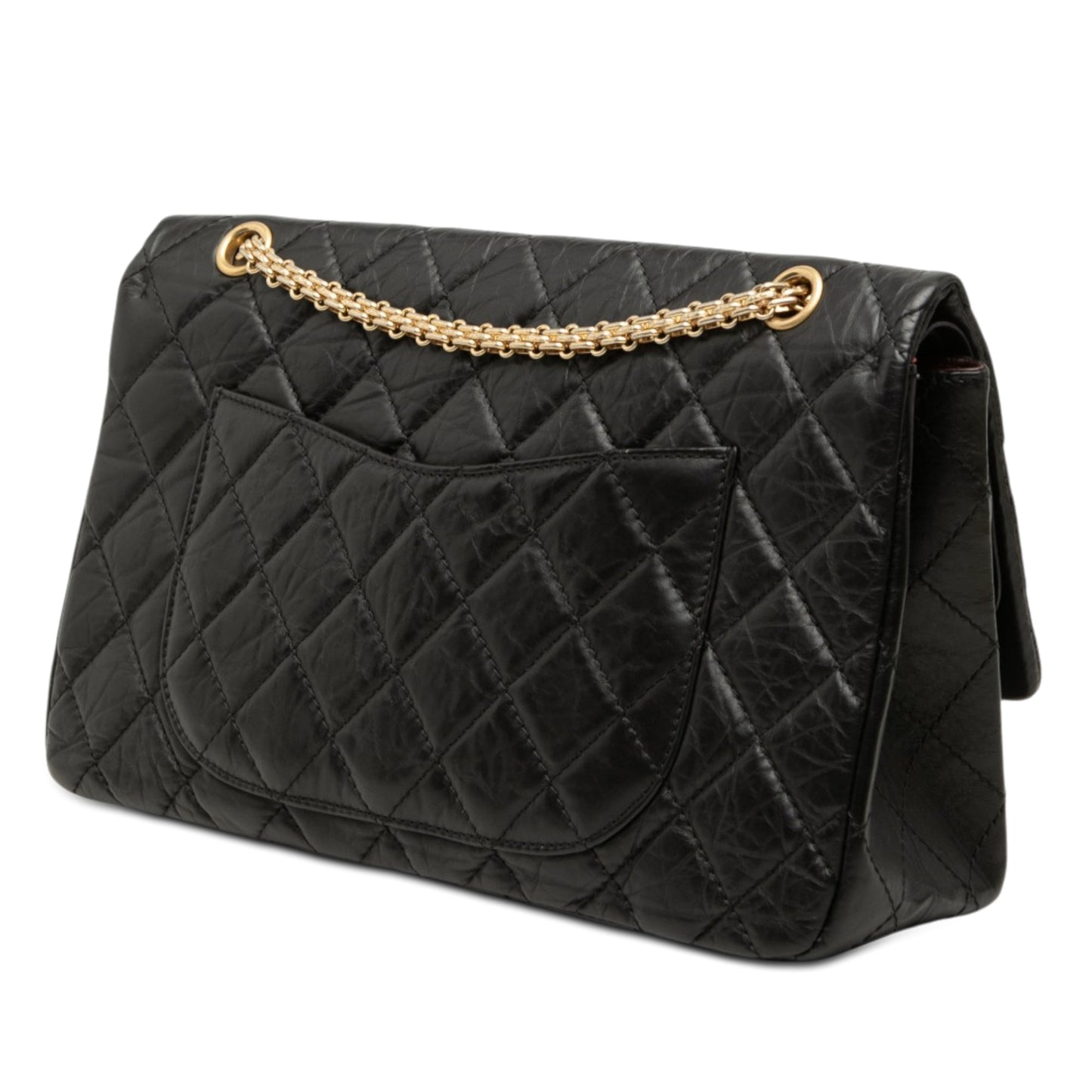 Chanel Quilted Aged Calfskin Reissue 2.55 Double Flap 227