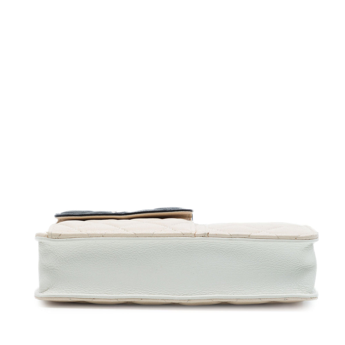 Chanel CC Tricolor Quilted Goatskin Multi Pocket Wallet On Chain