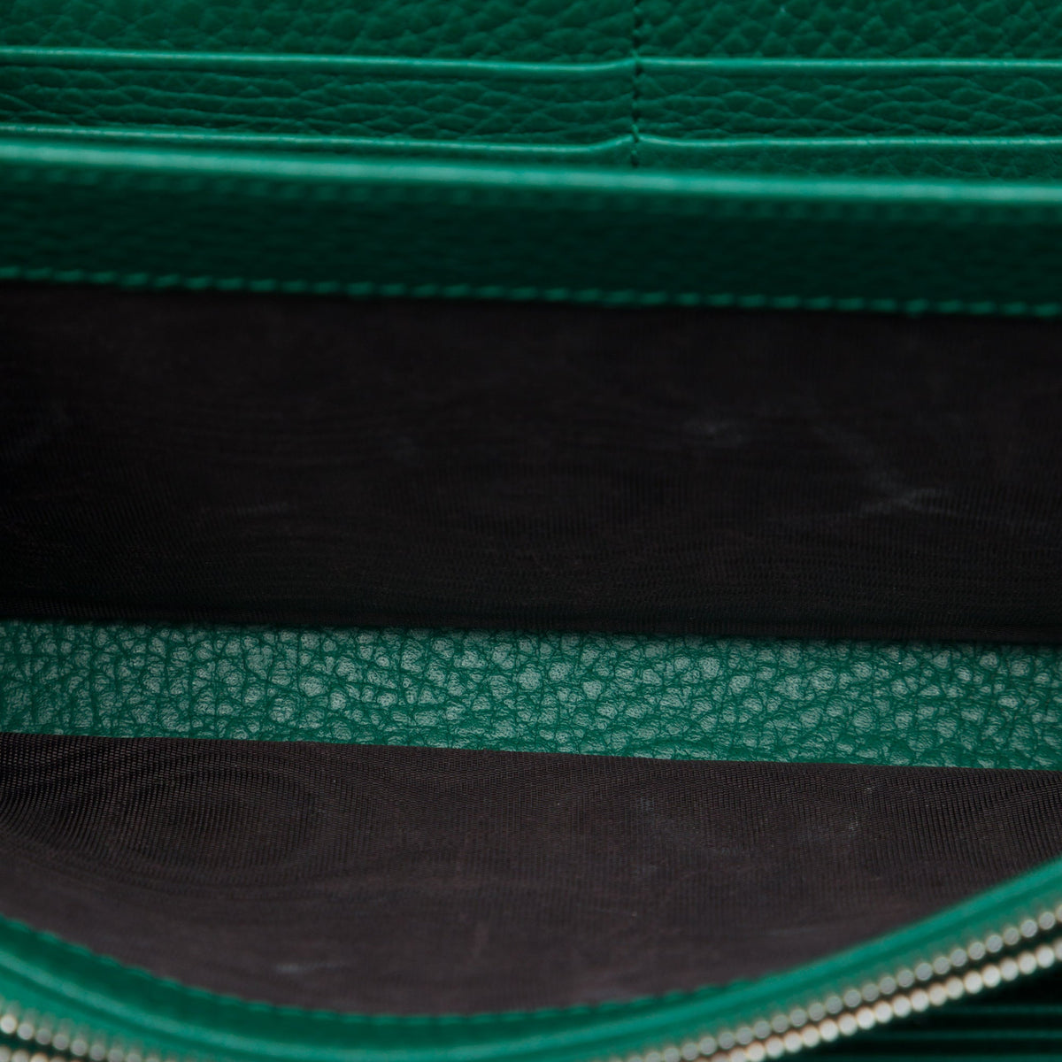 Gucci Calfskin Dionysus Wallet on Chain — Green