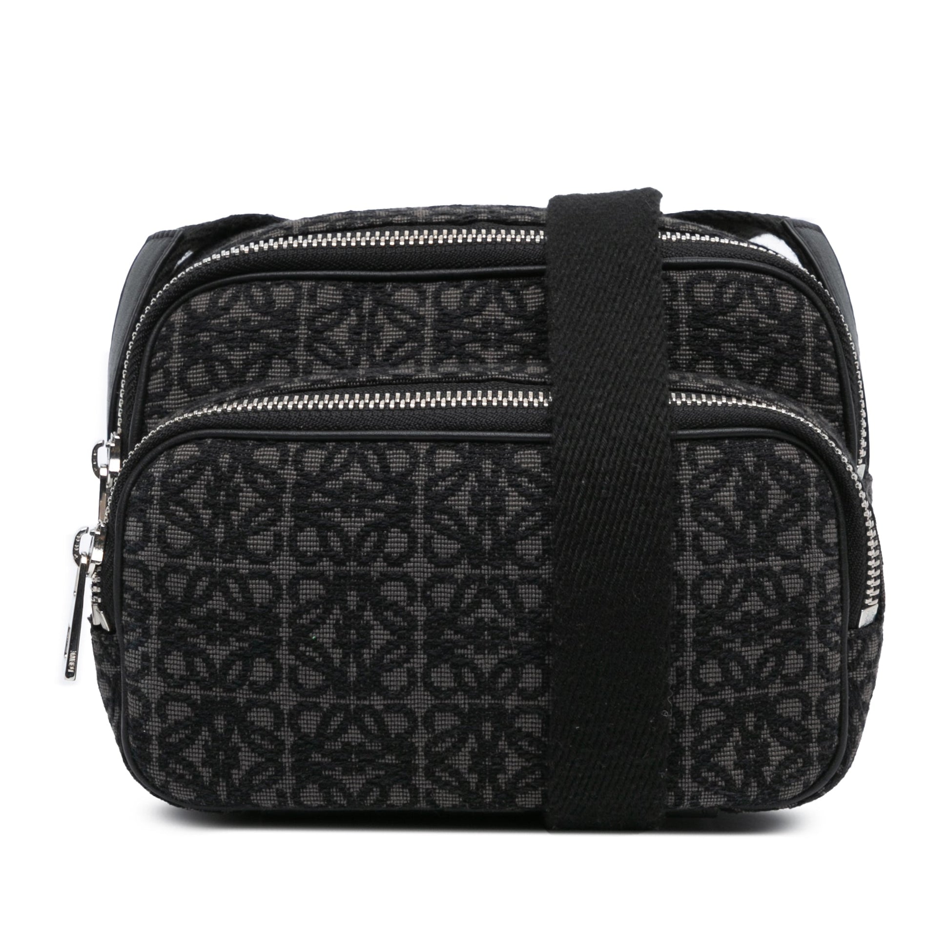LOEWE Mini Anagram Canvas Logo Camera Bag